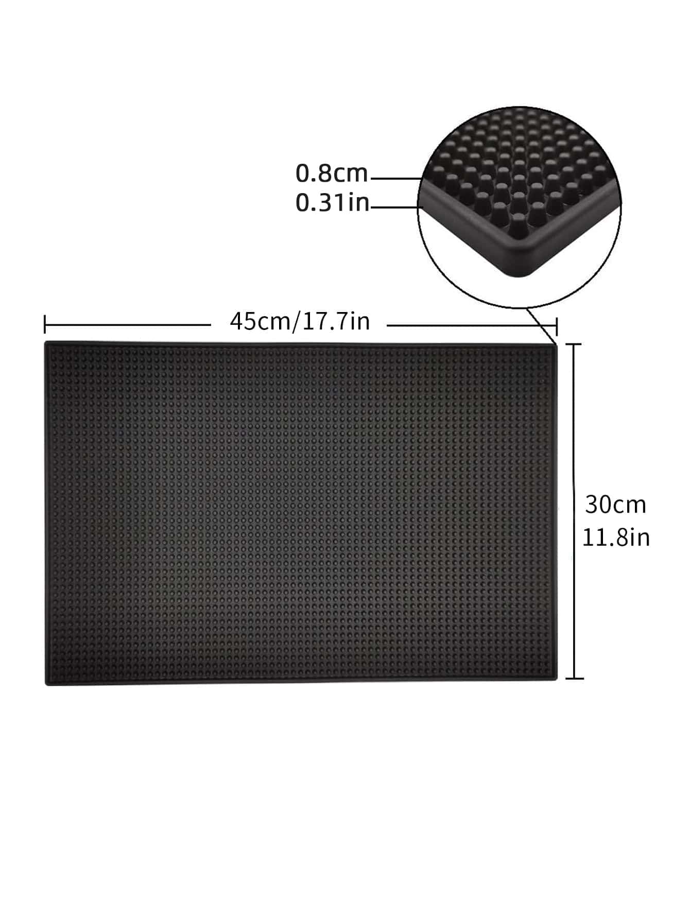 리세프 바 매트, 고무 접시 건조 매트, 바텐딩용 미끄 - Bar Mat Rubber 리뷰 및 가격